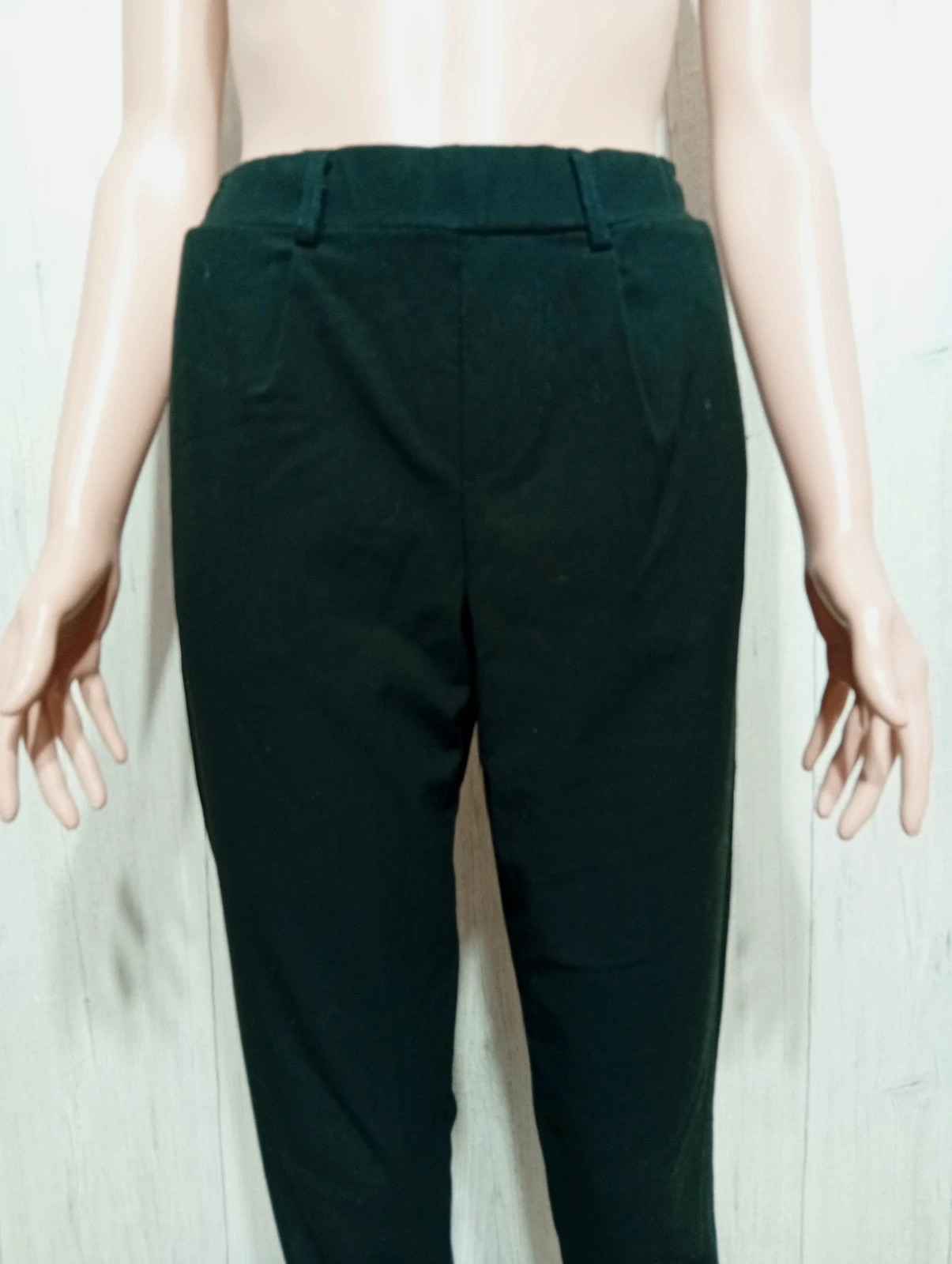 Pantalon court femme - taille S/36 - bershka - couleur noir – Bershka – taille S / 36 / 8 2