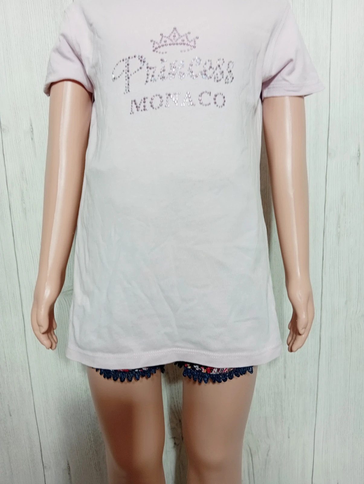 T-shirt manche courte fille - taille 6 ans - couleur rose – taille 6 ans / 116 cm 3