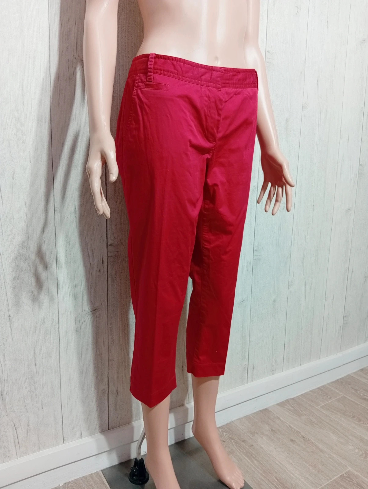 Pantacourt femme - taille XL/42 - Tommy Hilfiger - couleur rouge – Tommy Hilfiger – taille XL / 42 / 14 4