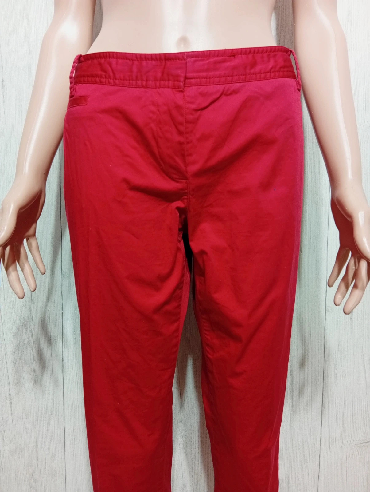 Pantacourt femme - taille XL/42 - Tommy Hilfiger - couleur rouge – Tommy Hilfiger – taille XL / 42 / 14 2