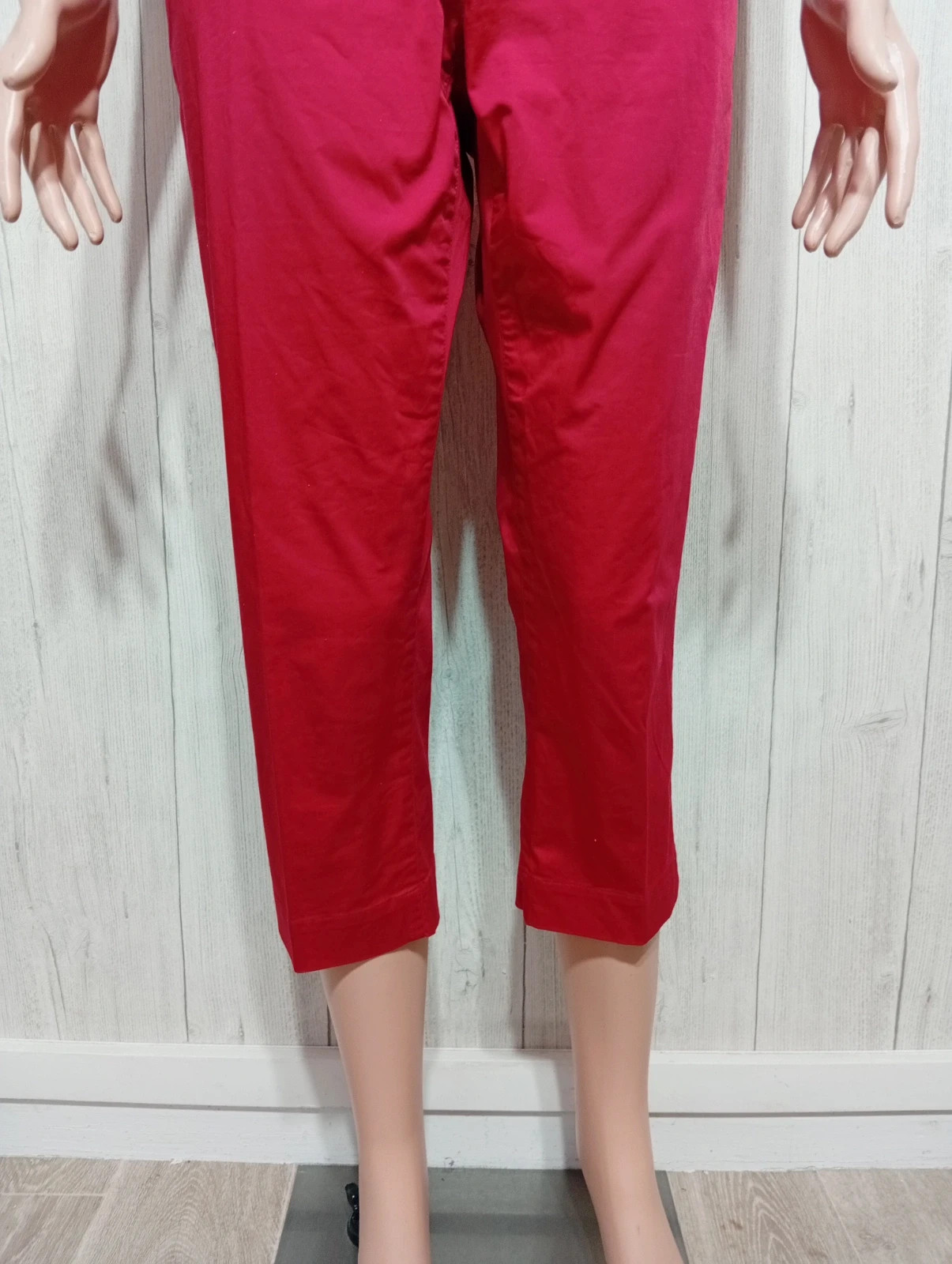 Pantacourt femme - taille XL/42 - Tommy Hilfiger - couleur rouge – Tommy Hilfiger – taille XL / 42 / 14 3