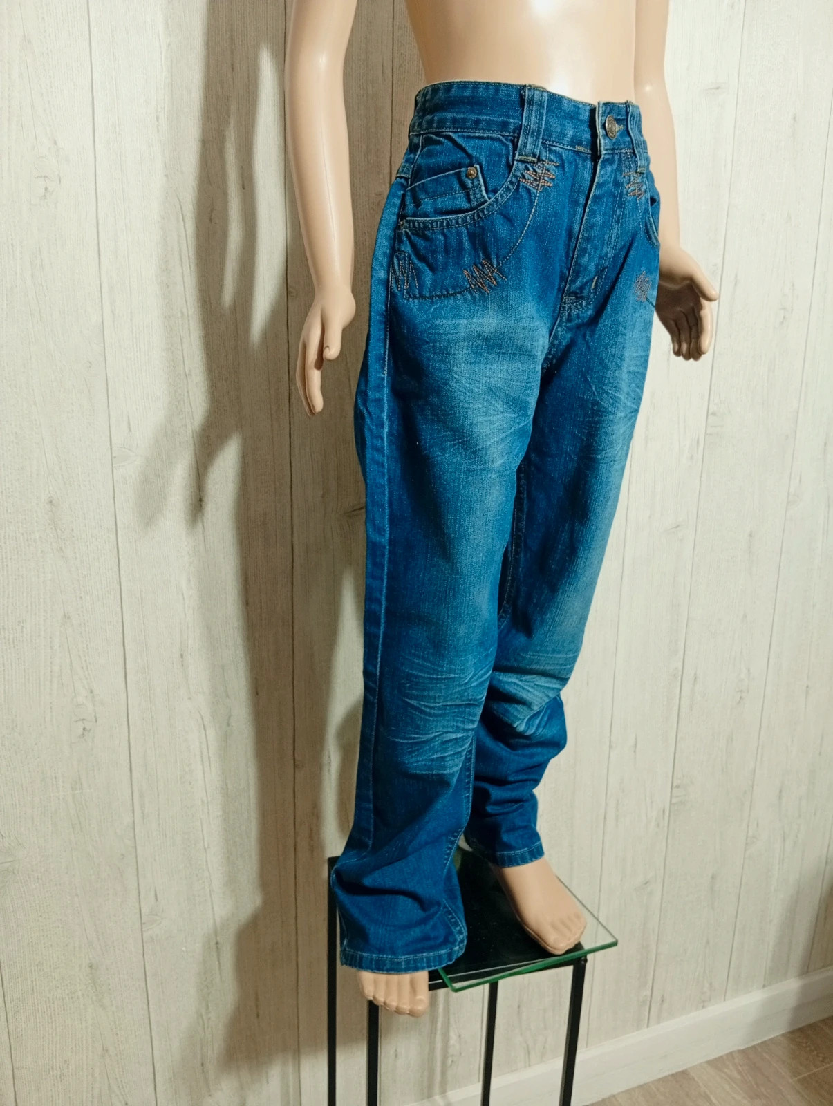 Jeans garcon - taille 12 ans - denim co- couleur marine – Denim Co – taille 12 ans / 152 cm 4
