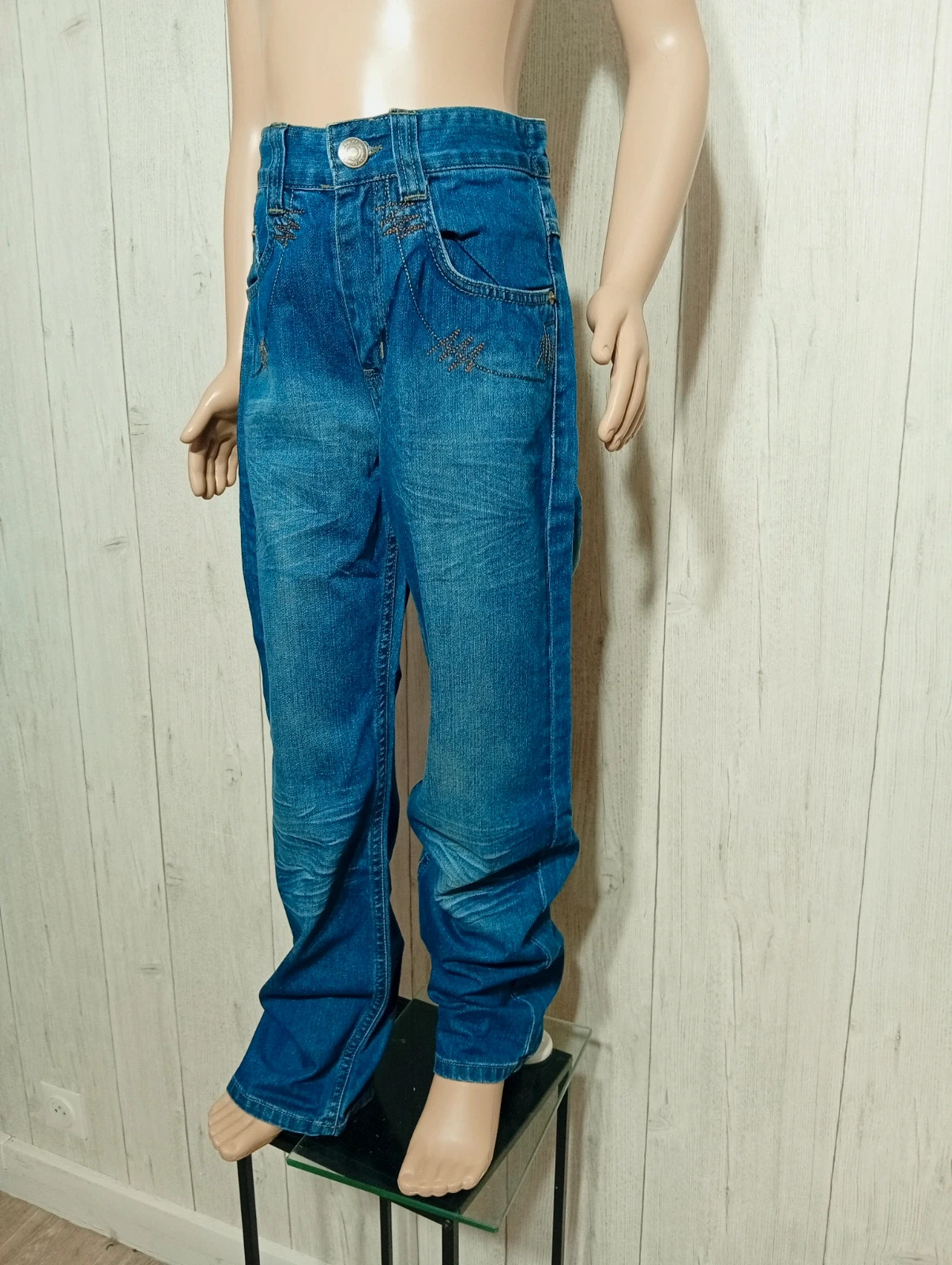 Jeans garcon - taille 12 ans - denim co- couleur marine – Denim Co – taille 12 ans / 152 cm 5