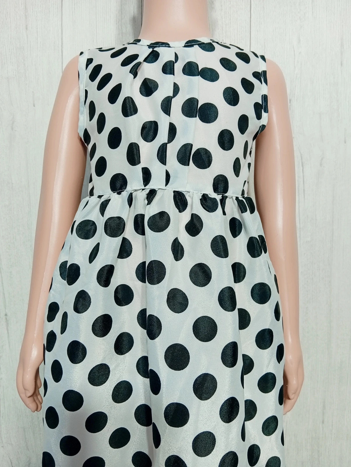 Robe fille - taille 6 ans - overmal - couleur noir et blanc – Overmal – taille 6 ans / 116 cm 2