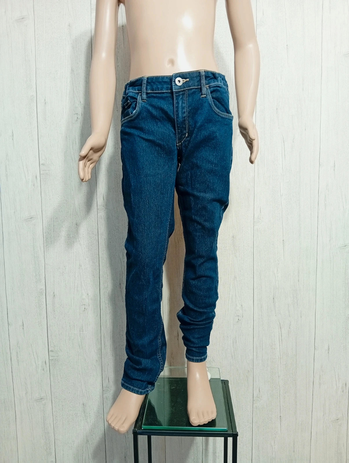 Jeans fille- taille 11/12 ans (152 cm) - denim