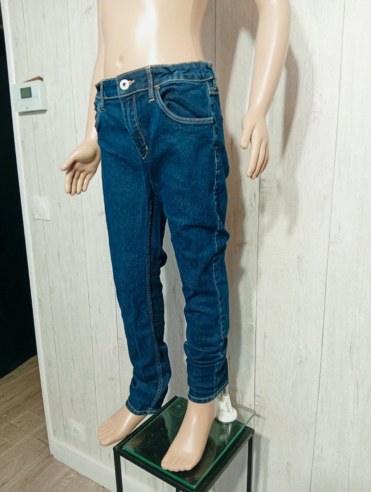 Jeans fille- taille 11/12 ans (152 cm) - denim – Denim – taille 12 ans / 152 cm 5