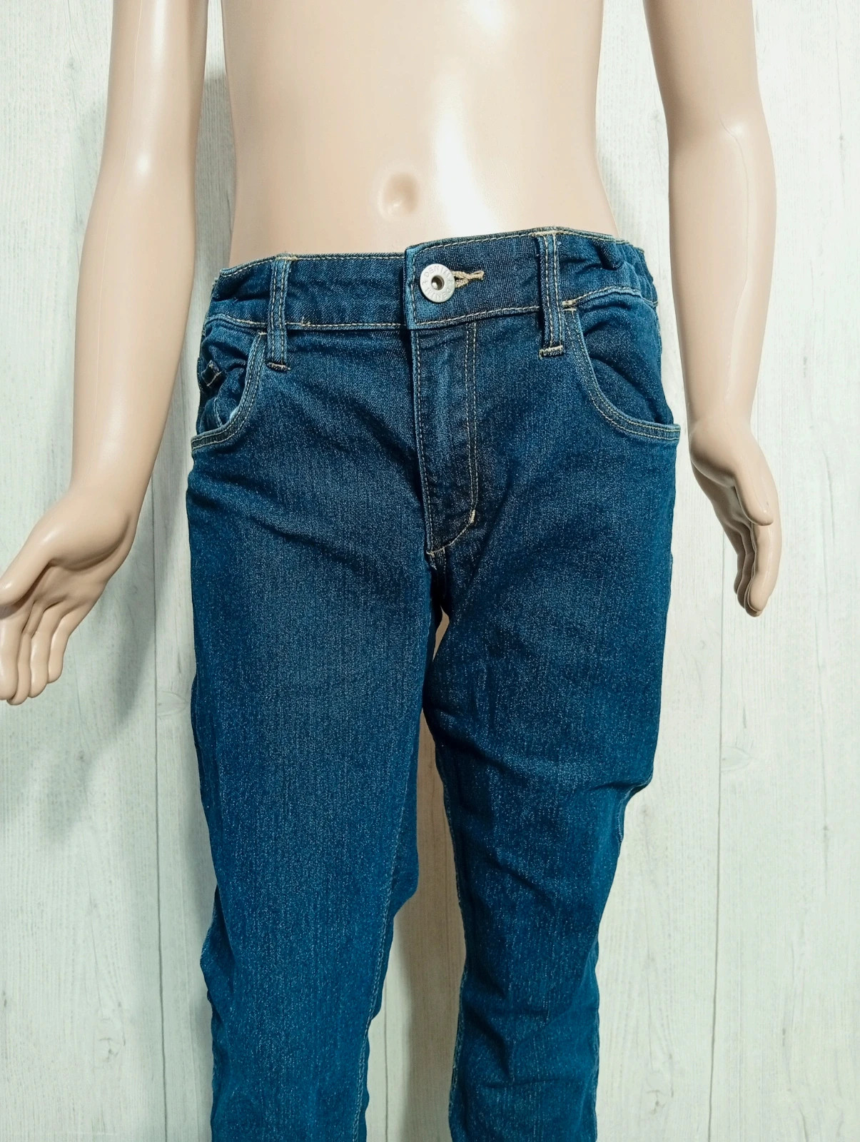 Jeans fille- taille 11/12 ans (152 cm) - denim – Denim – taille 12 ans / 152 cm 2