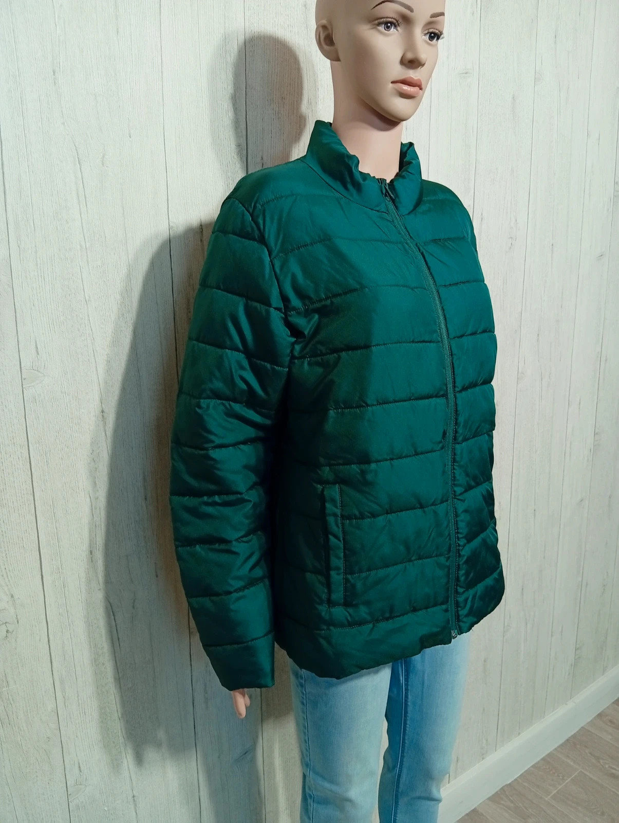Manteau femme - taille XL/42 - Tex - couleur vert foncé – TEX – taille XL / 42 / 14 4