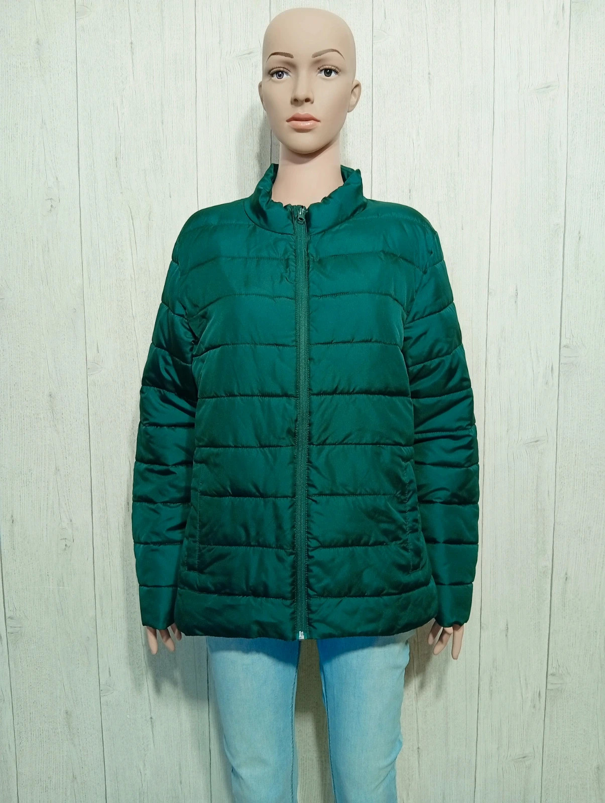 Manteau femme - taille XL/42 - Tex - couleur vert foncé