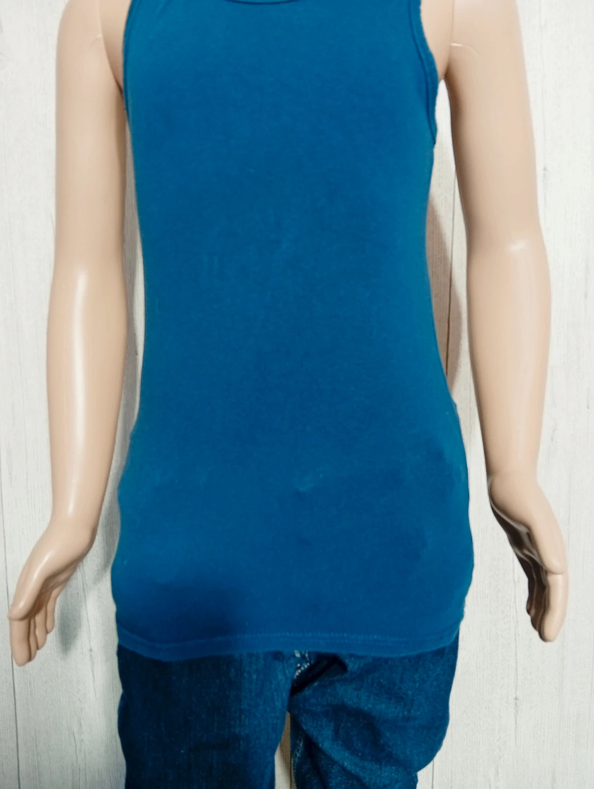 Débardeur garcon - taille 11/12 ans ( 146/152 cm) - couleur marine – taille 11 ans / 146 cm 3