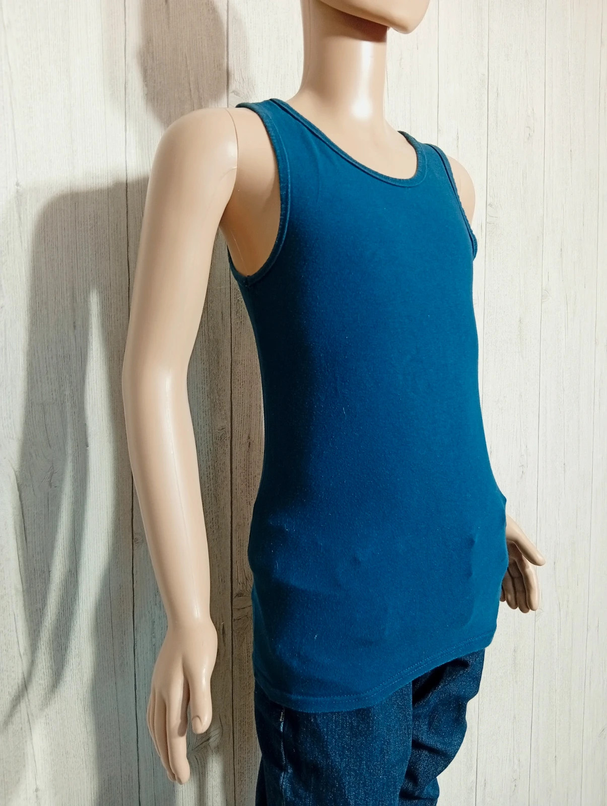 Débardeur garcon - taille 11/12 ans ( 146/152 cm) - couleur marine – taille 11 ans / 146 cm 4