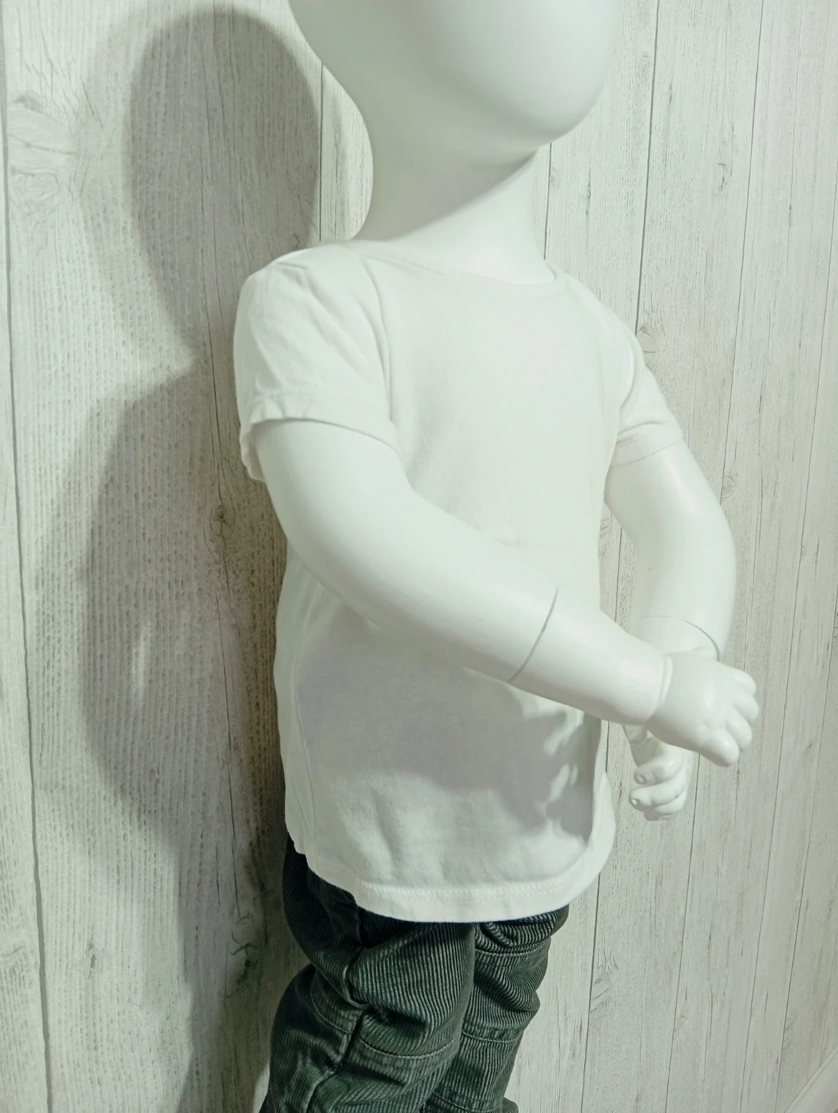 T-shirt manche courte garçon - taille 18 mois (77/82 cm) - Kiabi - couleur blanc – Kiabi – taille 12-18 mois / 80 cm 2
