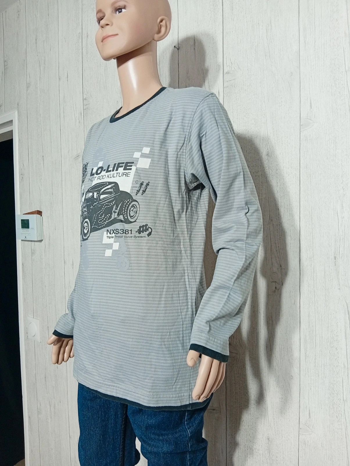 Haut de pyjama - taille 12 ans - inextenso- couleur gris et noir – In Extenso – taille 12 ans / 152 cm 5