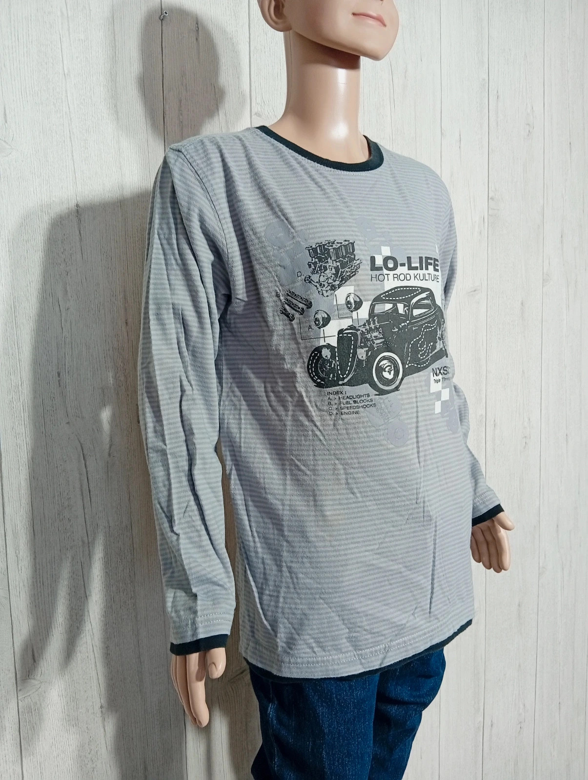 Haut de pyjama - taille 12 ans - inextenso- couleur gris et noir – In Extenso – taille 12 ans / 152 cm 4