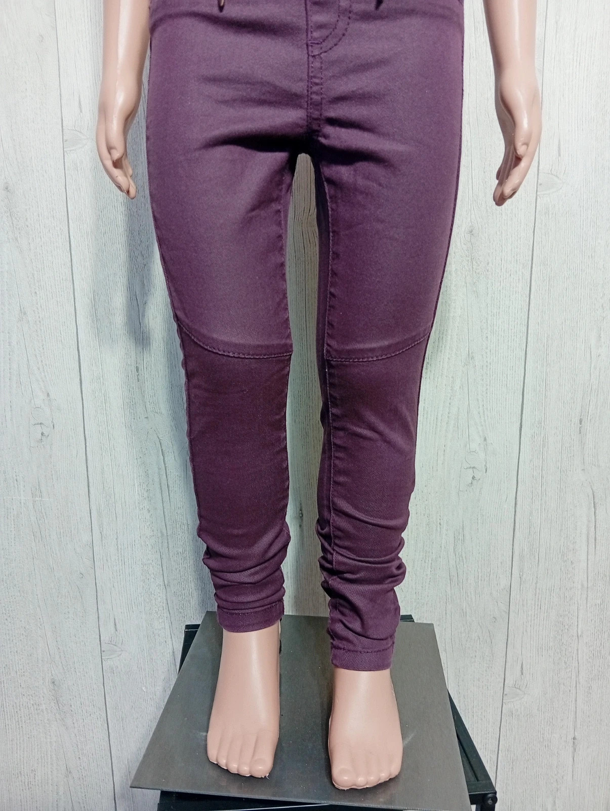 Jeans slim fille - taille 5 ans (110 cm) - zeeman - couleur violet – Zeeman – taille 5 ans / 110 cm 3