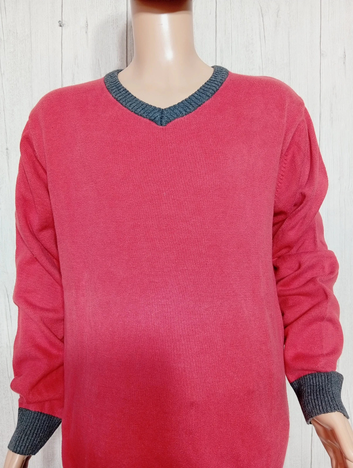 Pull garcon - taille 12 ans (143/155 cm ) - inextenso- couleur corail et gris – In Extenso – taille 12 ans / 152 cm 2