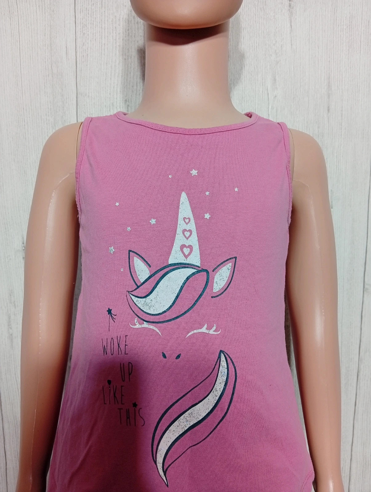 Débardeur fille- taille 5 ans ( 107/113 cm ) - inextenso- - couleur fushia – In Extenso – taille 5 ans / 110 cm 2