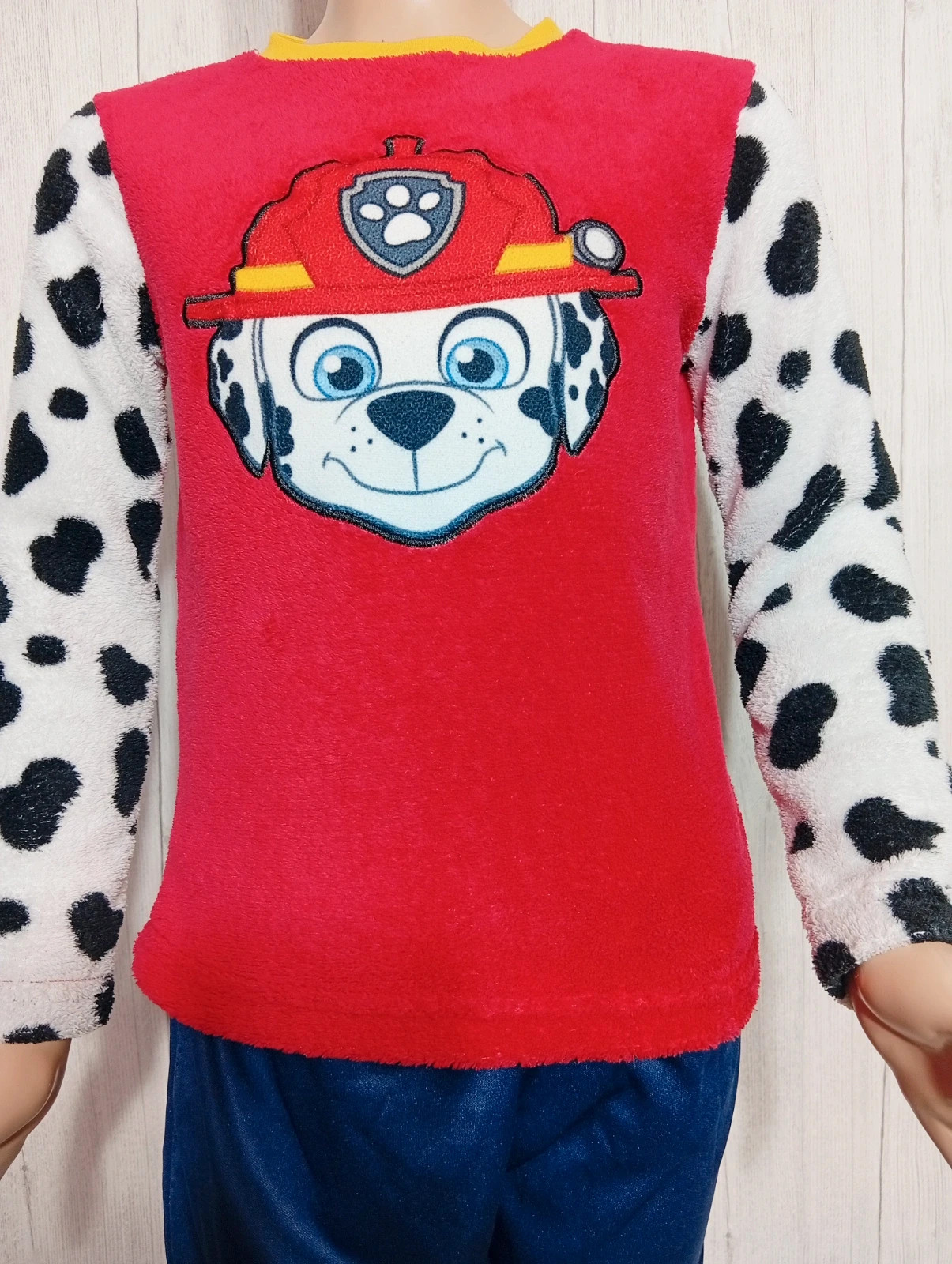 Haut de pyjama garcon - taille 8ans - paw patrol- couleur rouge – Paw Patrol – taille 8 ans / 128 cm 3