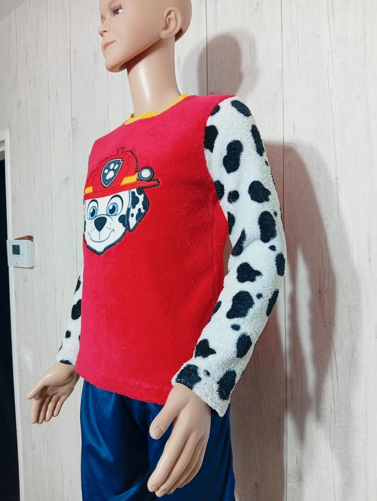 Haut de pyjama garcon - taille 8ans - paw patrol- couleur rouge – Paw Patrol – taille 8 ans / 128 cm 5