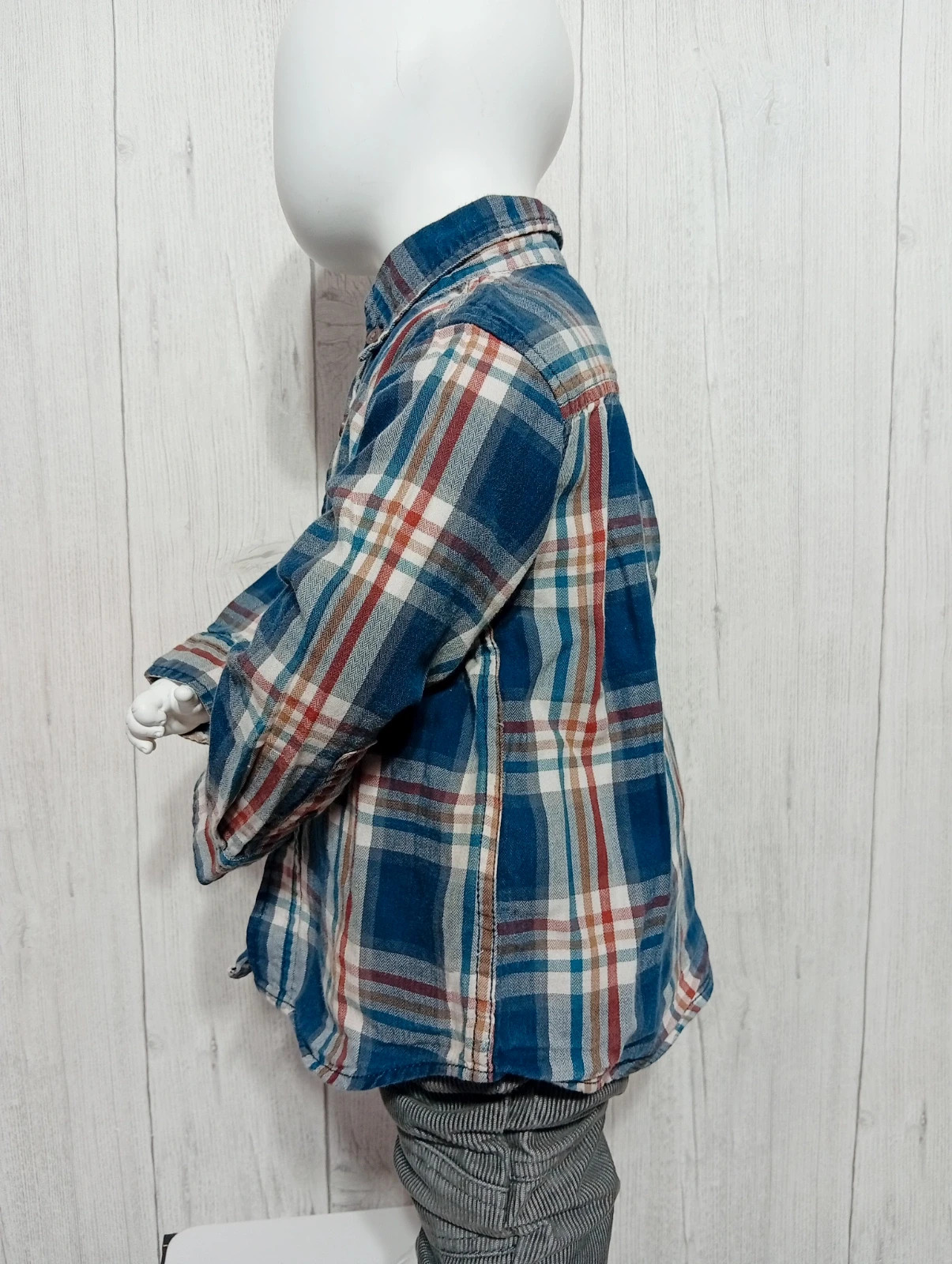 Chemise garcon - taille 18 /24 mois ( 82/88 cm) - baby boy - couleur marine blanc multicolore – Baby Boy – taille 18-24 mois / 86 cm 4