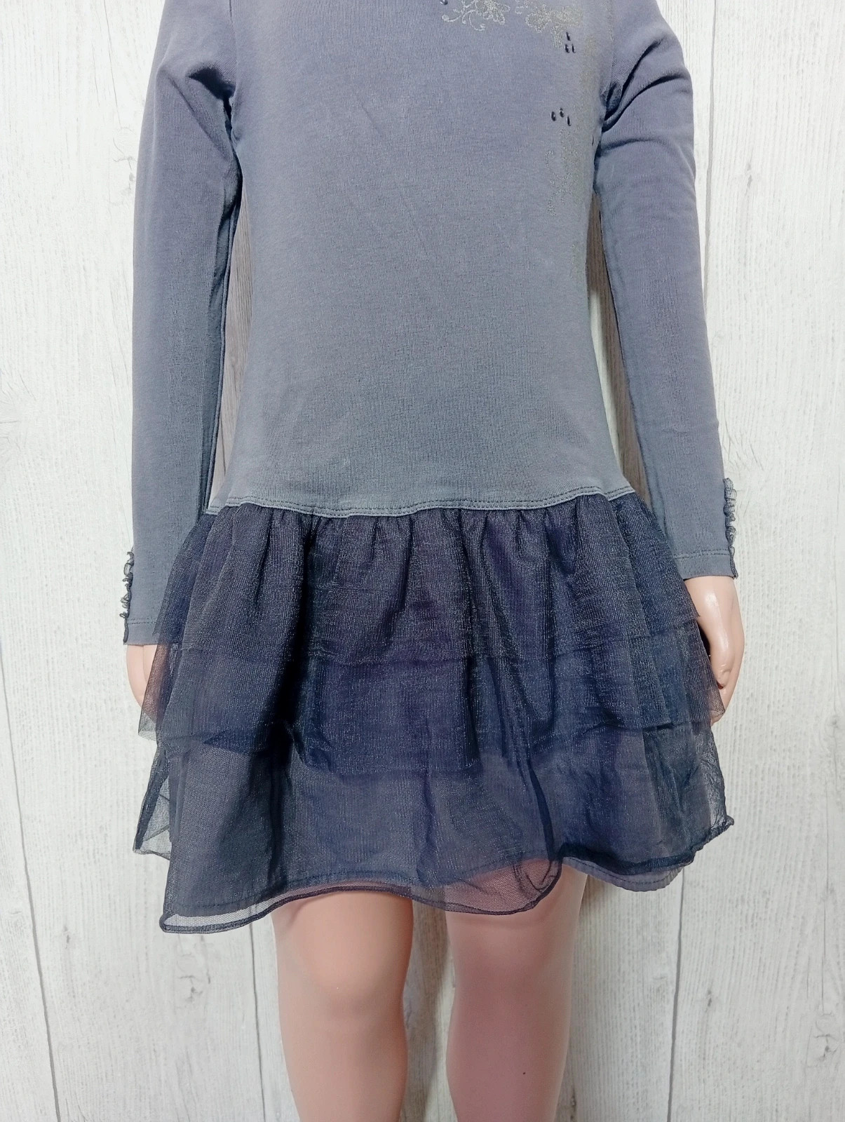 Robe fille - taille 5ans (110 cm) - orchestra - couleur gris – Orchestra – taille 5 ans / 110 cm 3