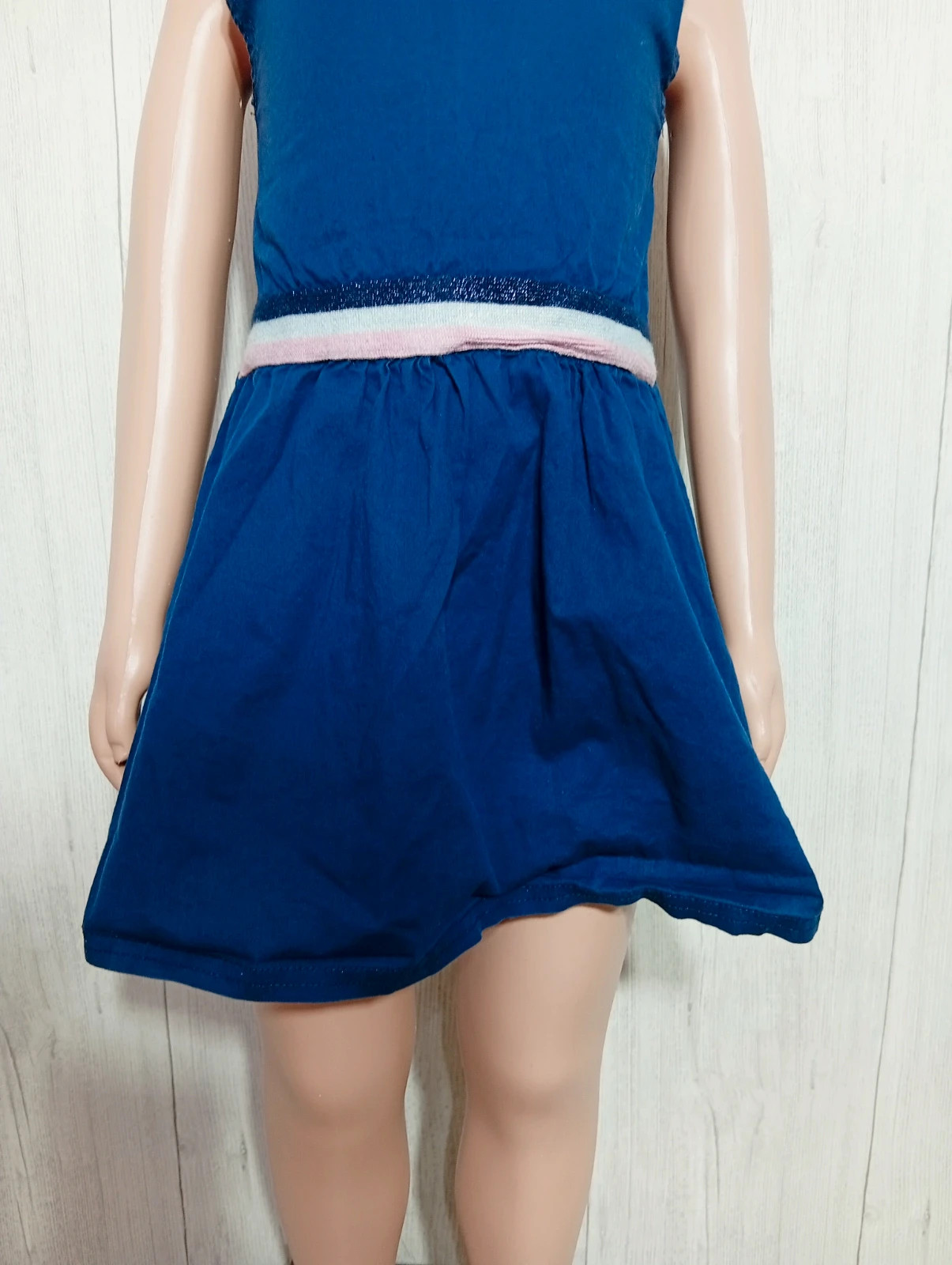 Robe fille - taille 5 ans - p'tit môme - couleur marine – P'tit Môme – taille 5 ans / 110 cm 3