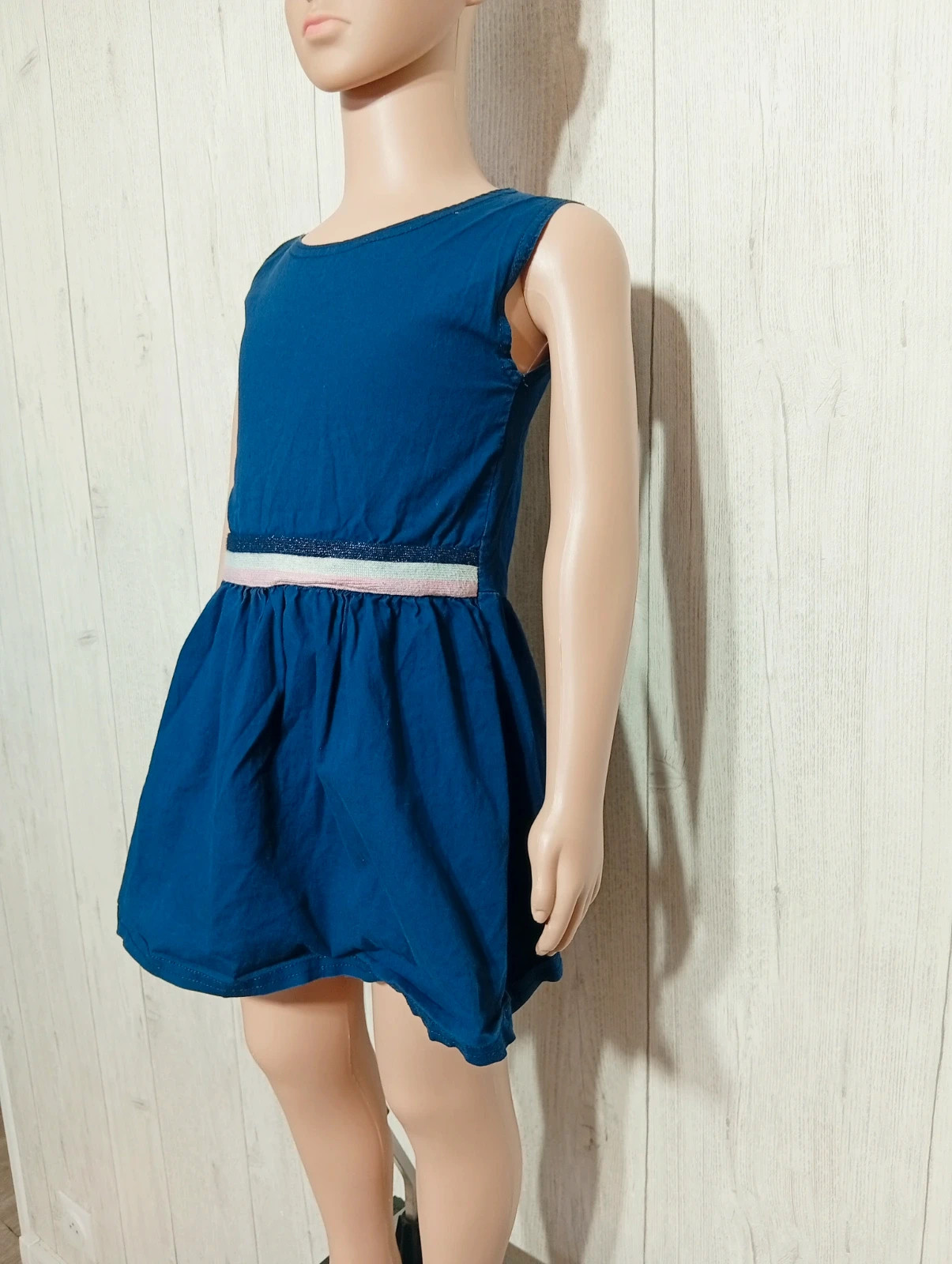 Robe fille - taille 5 ans - p'tit môme - couleur marine – P'tit Môme – taille 5 ans / 110 cm 5