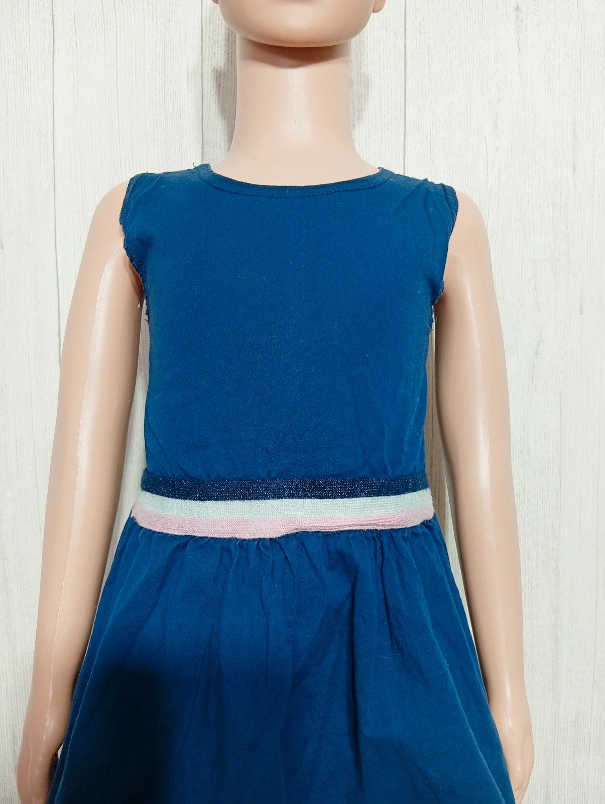 Robe fille - taille 5 ans - p'tit môme - couleur marine – P'tit Môme – taille 5 ans / 110 cm 2