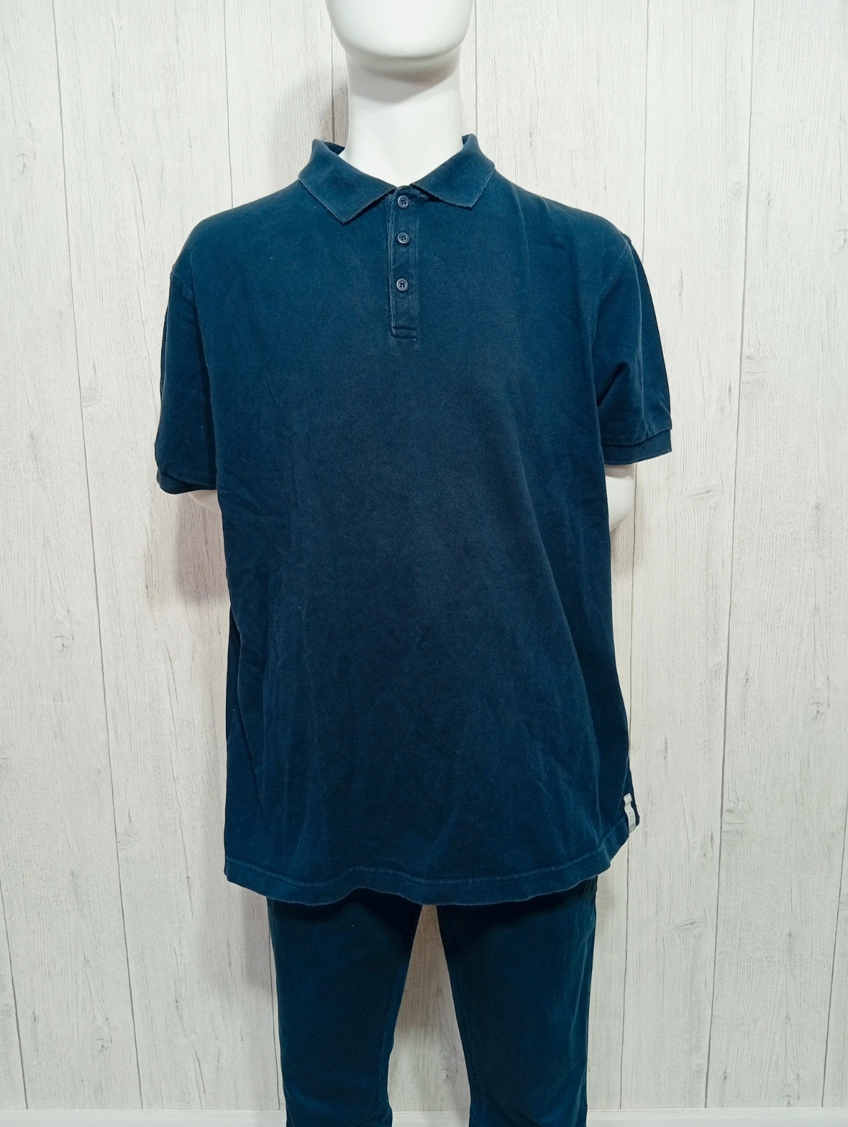 Polo homme - taille XL/42 - domyos - couleur marine