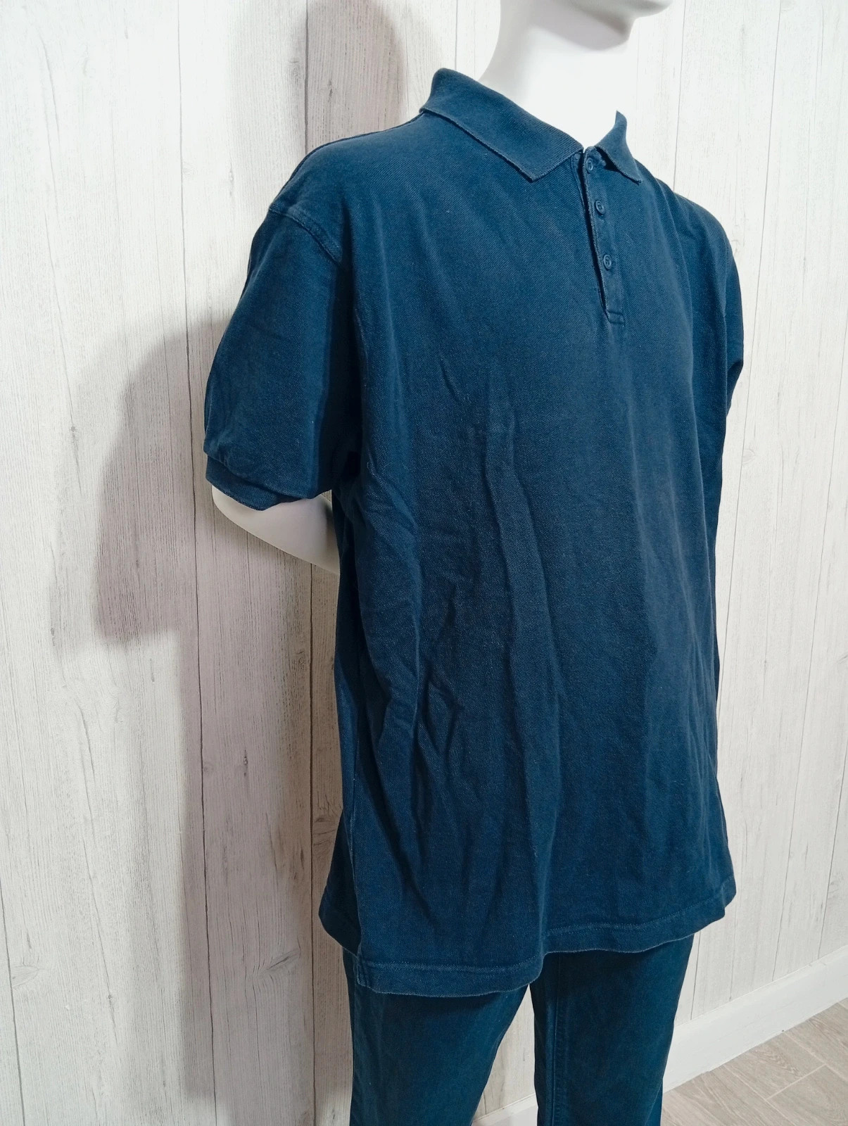 Polo homme - taille XL/42 - domyos - couleur marine – Domyos – taille XL 4