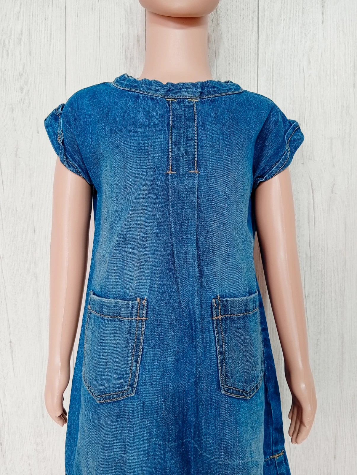 Robe fille - taille 5 ans ( 108 cm) - okaidi- couleur bleu marine – Okaïdi – taille 5 ans / 110 cm 2
