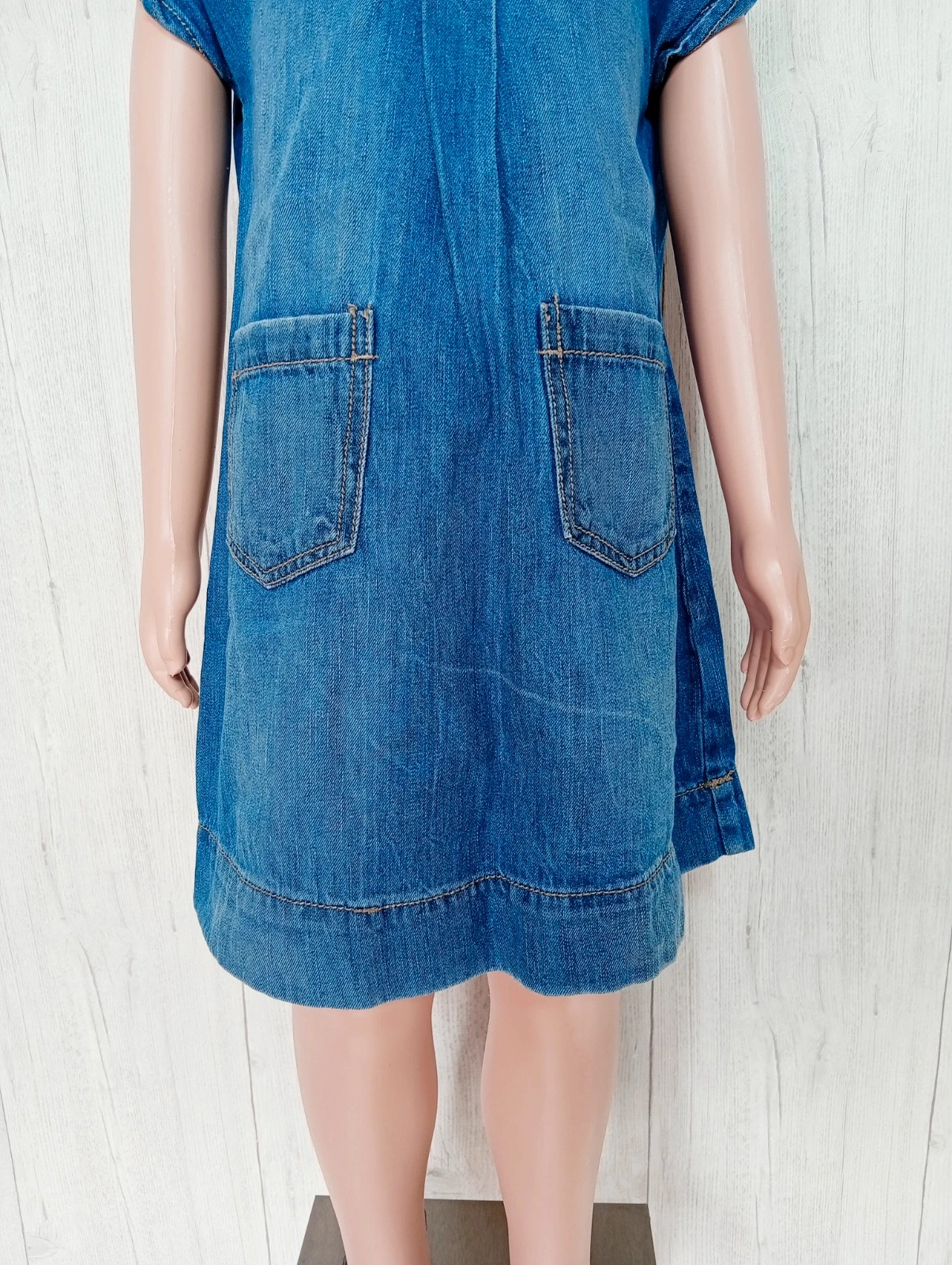 Robe fille - taille 5 ans ( 108 cm) - okaidi- couleur bleu marine – Okaïdi – taille 5 ans / 110 cm 3