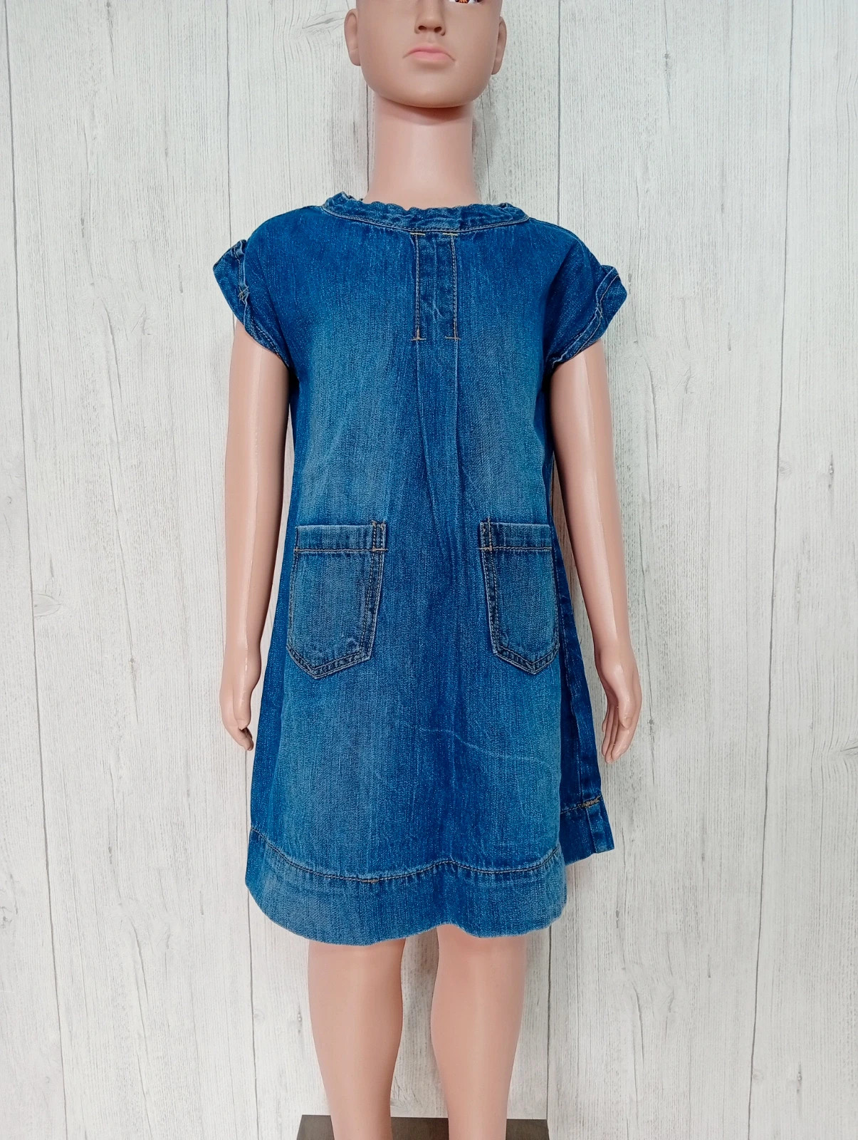 Robe fille - taille 5 ans ( 108 cm) - okaidi- couleur bleu marine
