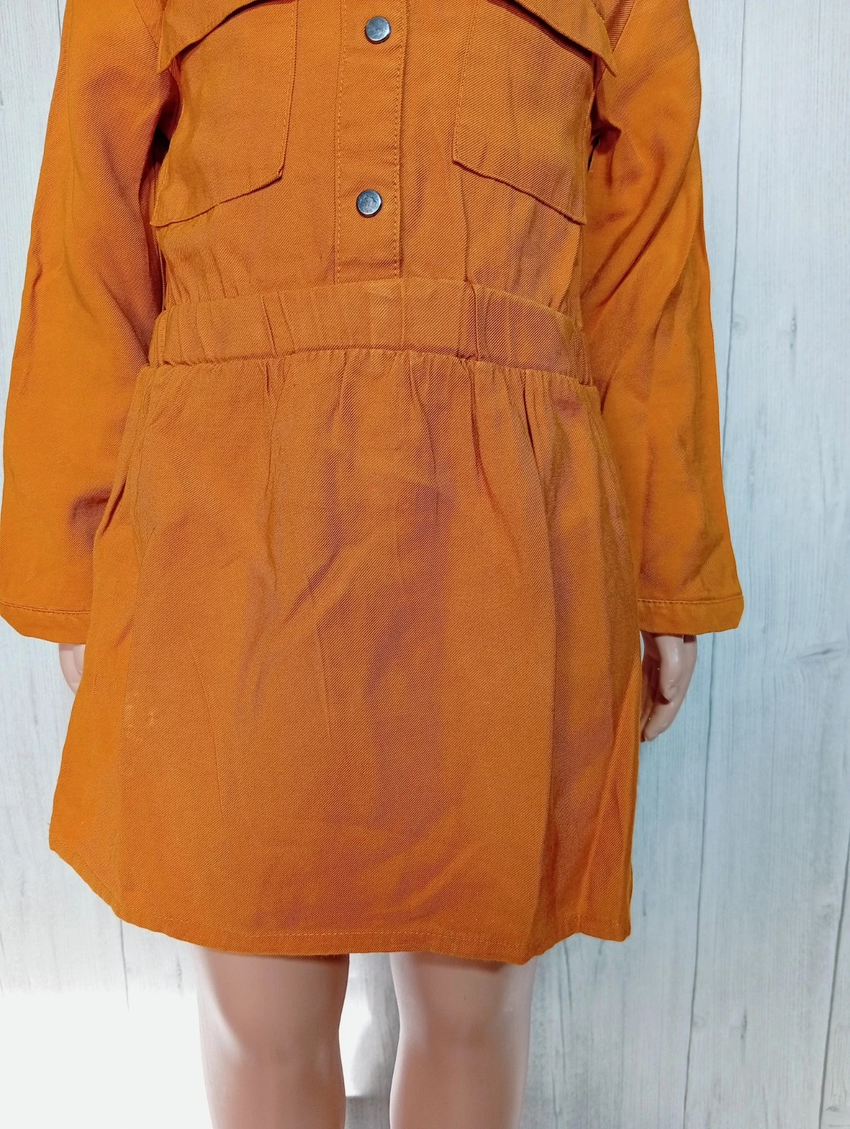 Robe fille - taille 5 ans (108/113 cm) - Kiabi - couleur moutarde – Kiabi – taille 5 ans / 110 cm 3
