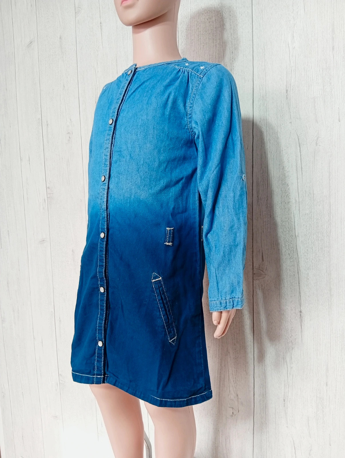 Robe fille - taille 5 ans - Kiabi - couleur bleu marine – Kiabi – taille 5 ans / 110 cm 5