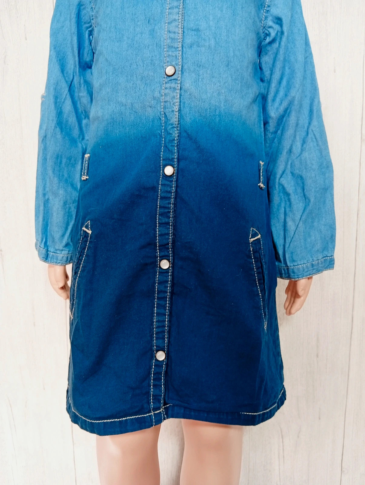 Robe fille - taille 5 ans - Kiabi - couleur bleu marine – Kiabi – taille 5 ans / 110 cm 3