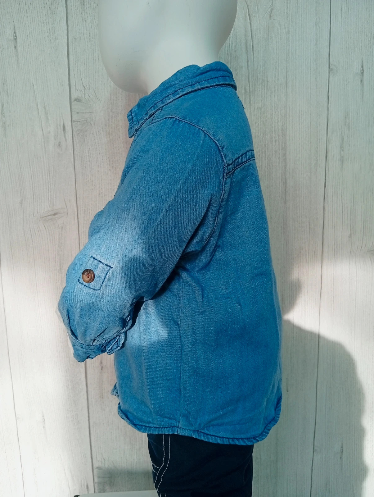 Chemise garcon-taille 18 mois ( 77/82 cm)-kiabi- - couleur bleu – Kiabi – taille 12-18 mois / 80 cm 4