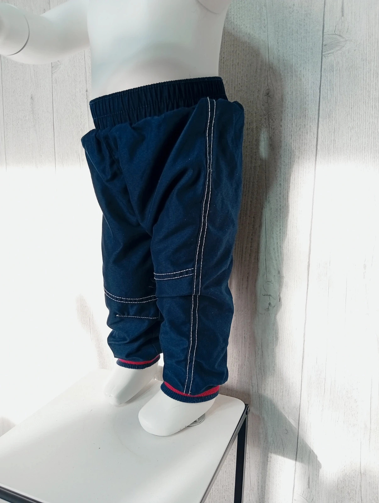 Pantalon garçon - taille 18 mois - couleur marine blanc rouge – taille 12-18 mois / 80 cm 3