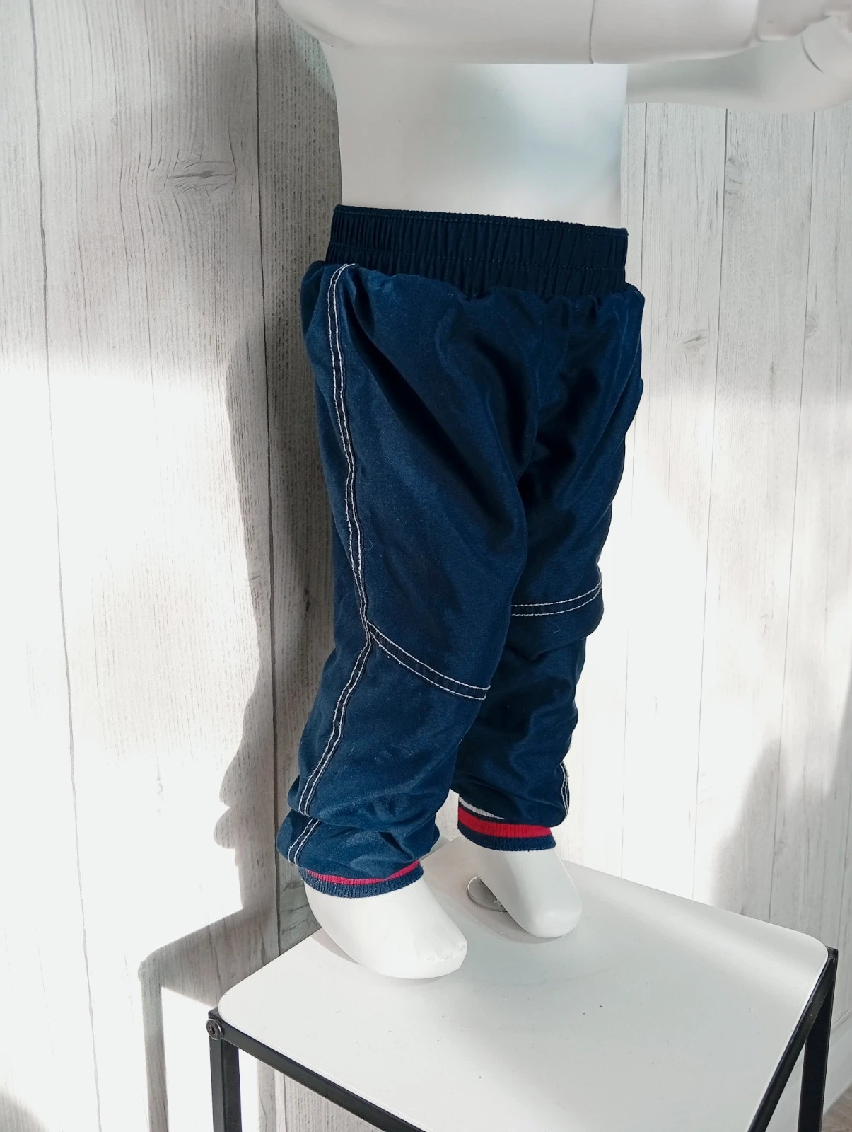 Pantalon garçon - taille 18 mois - couleur marine blanc rouge – taille 12-18 mois / 80 cm 2