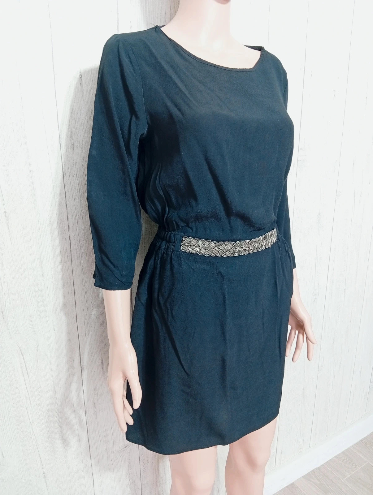 Robe femme - taille S/36 - Sans marque - couleur noir – taille S / 36 / 8 4