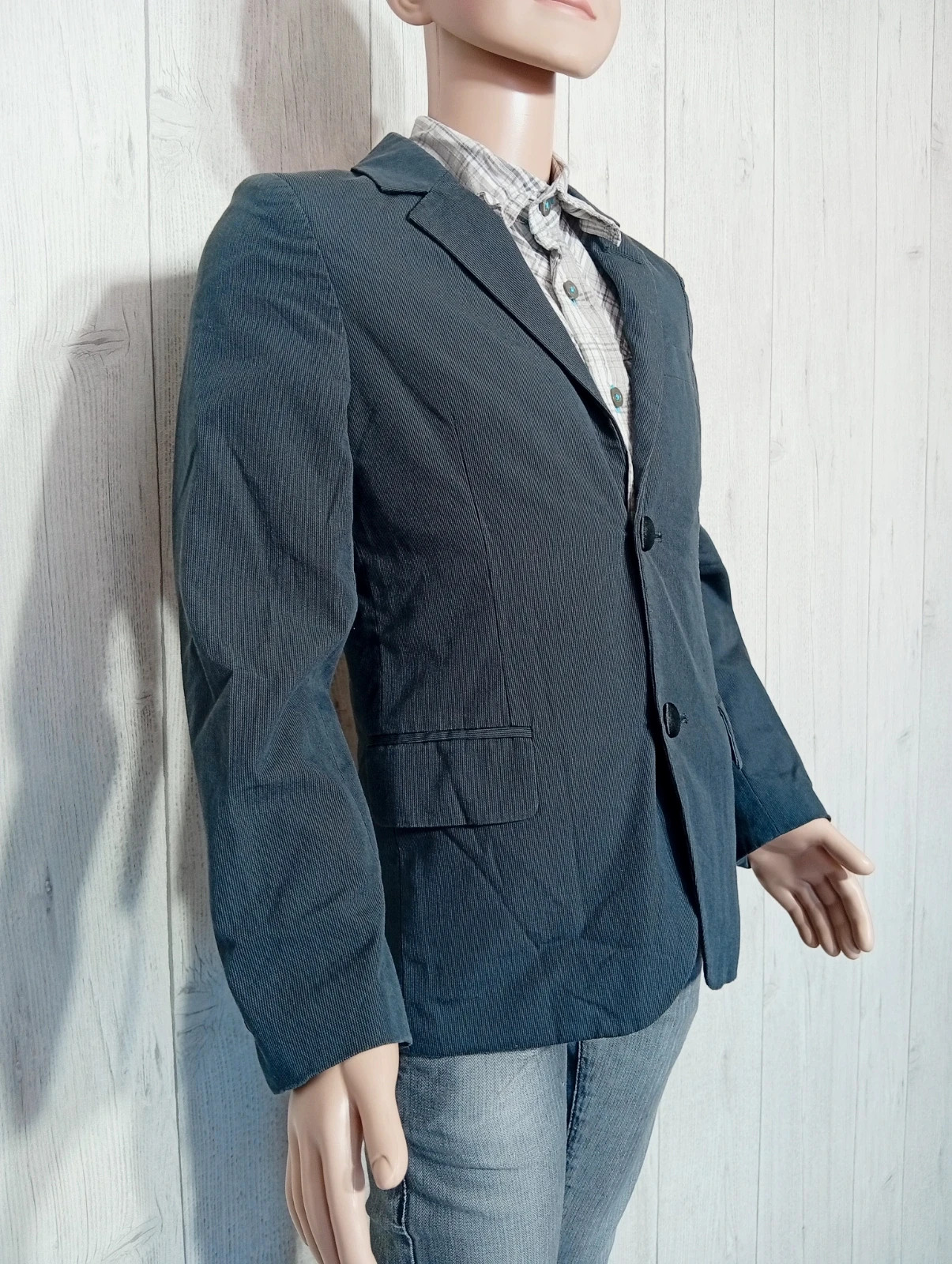 Blazer garçon - taille 8 ans (128 cm) - tape a l'oeil - couleur gris noir – Tape à l'œil – taille 8 ans / 128 cm 4