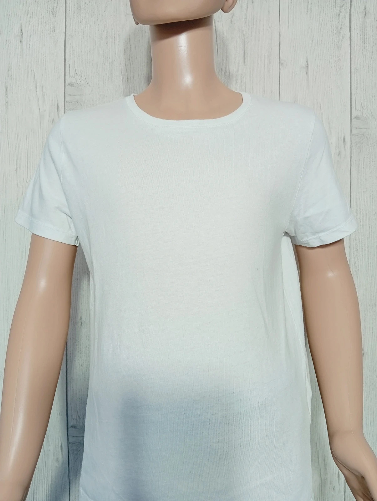 T-shirt manche courte - taille 10 ans (140 cm) - la halle - couleur blanc – La Halle – taille 10 ans / 140 cm 2