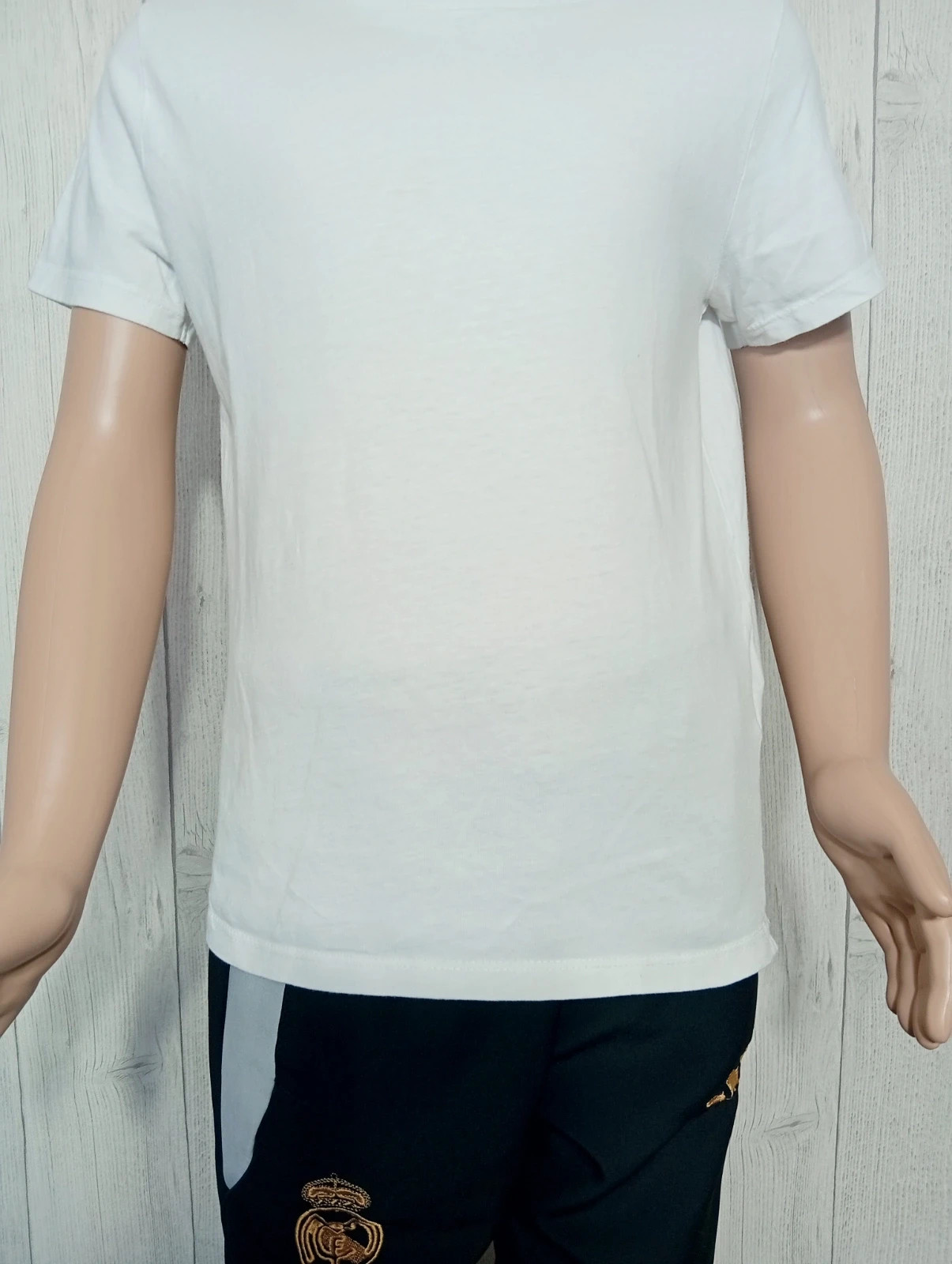T-shirt manche courte - taille 10 ans (140 cm) - la halle - couleur blanc – La Halle – taille 10 ans / 140 cm 3