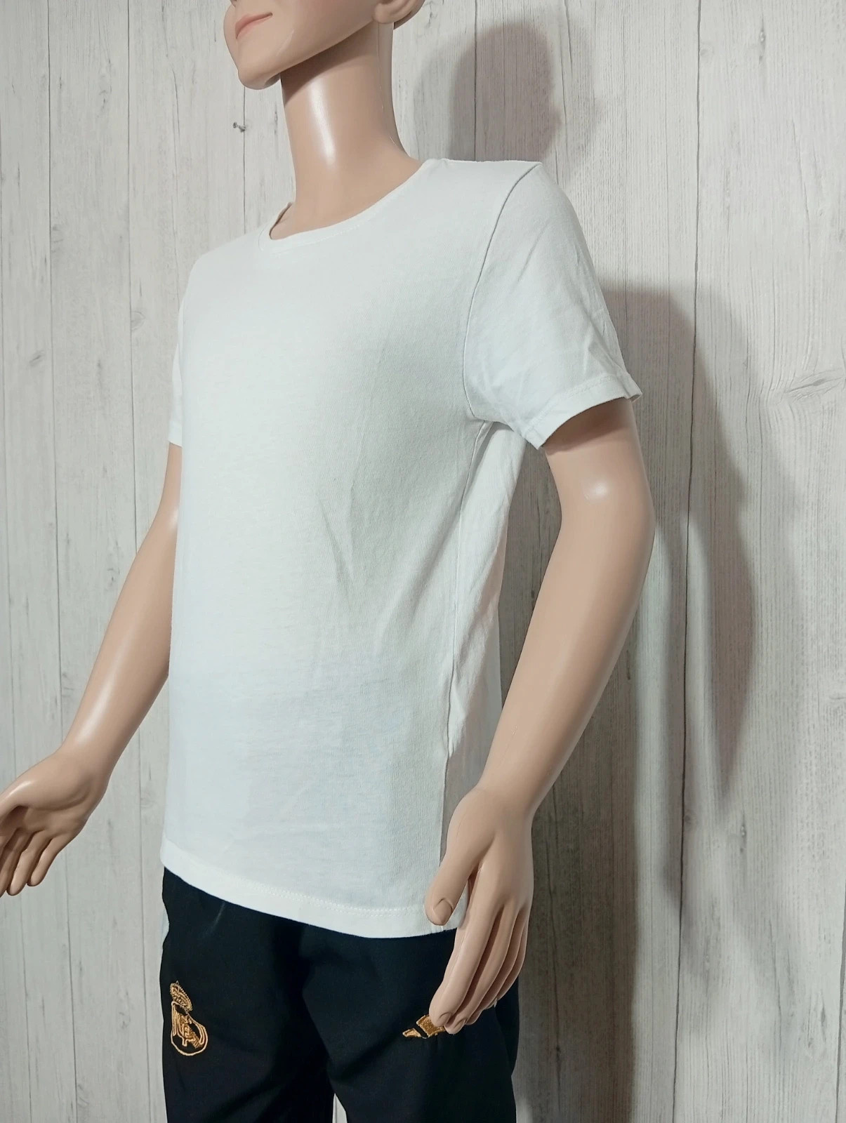 T-shirt manche courte - taille 10 ans (140 cm) - la halle - couleur blanc – La Halle – taille 10 ans / 140 cm 5