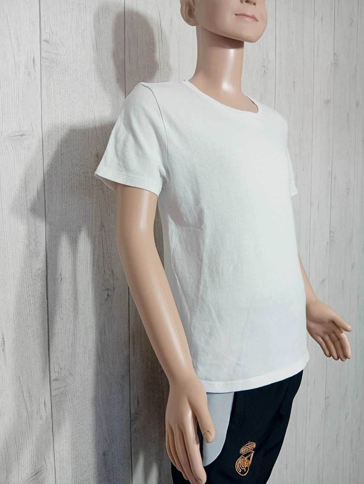 T-shirt manche courte - taille 10 ans (140 cm) - la halle - couleur blanc – La Halle – taille 10 ans / 140 cm 4
