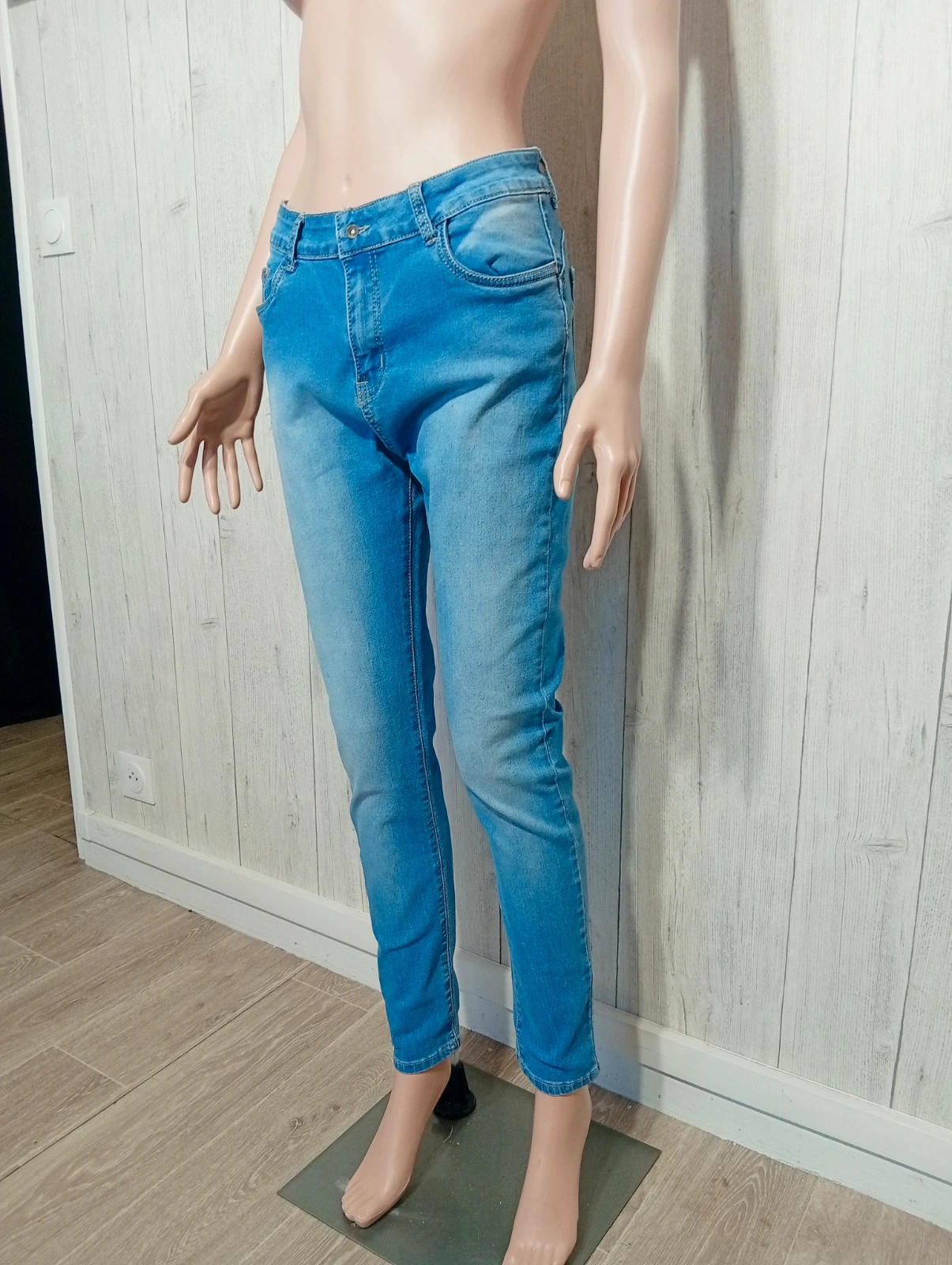 Jeans femme - taille L/40-ana&Lucy- couleur bleu – Analucy – taille L / 40 / 12 5