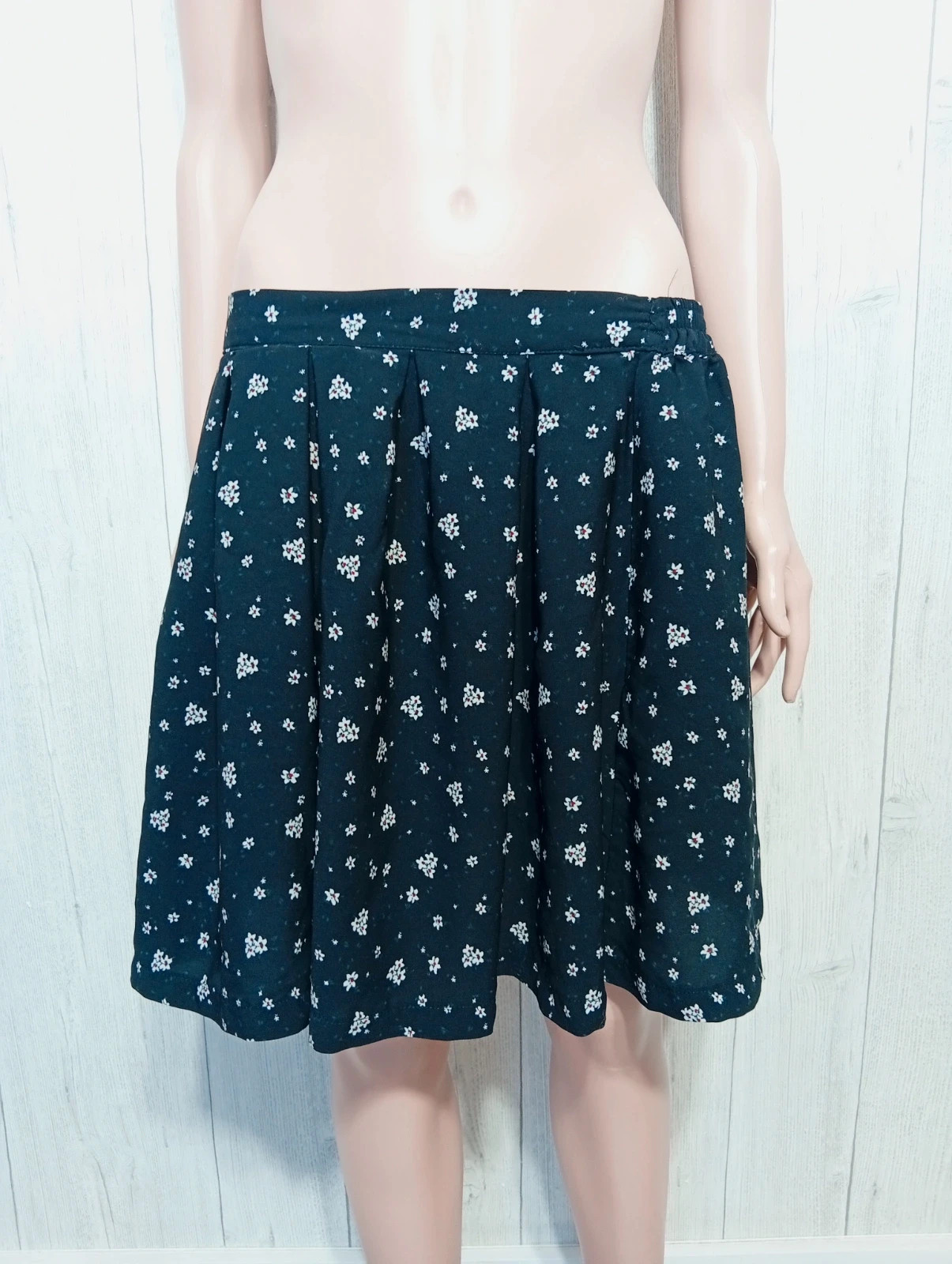 Jupe femme- taille M/38 - CKH clockhouse - couleur noir blanc