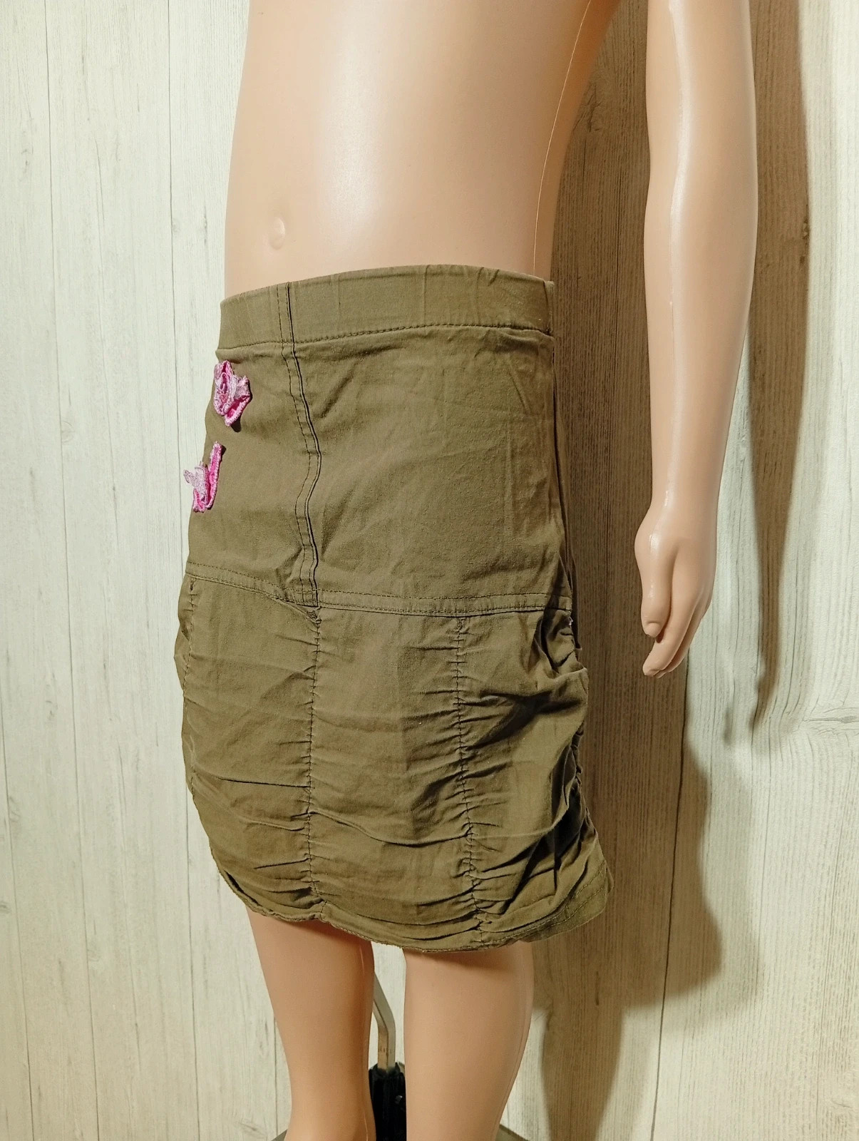 Jupe fille - taille 4 ans- p'tit môme - couleur kaki – P'tit Môme – taille 4 ans / 104 cm 3