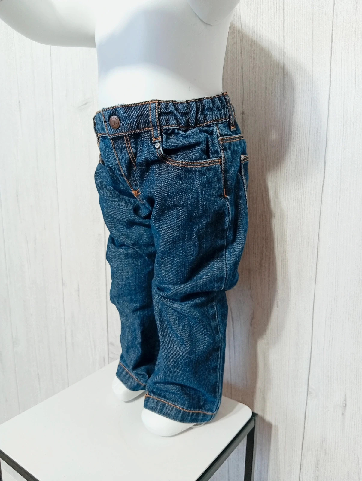 Jeans garcon - taille 18 mois (81 cm) - petit bateau - couleur marine – Petit Bateau – taille 12-18 mois / 80 cm 3
