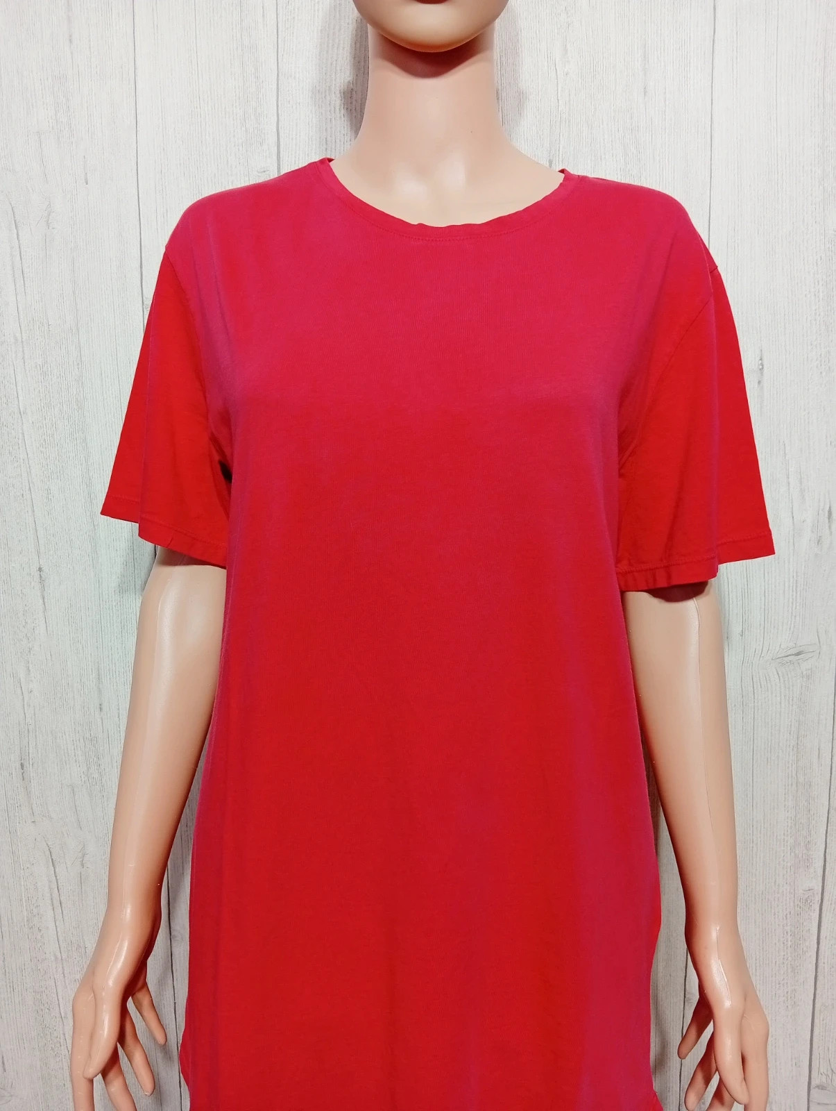 t-shirt manche courte femme -taille L/40- made in Italy - couleur rouge – Made In Italy – taille L / 40 / 12 2